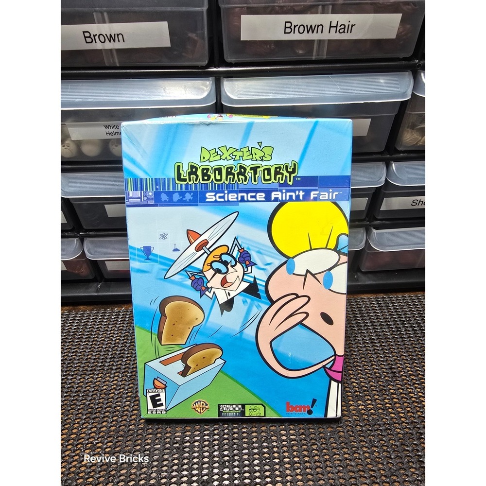 Dexters Laboratory Science Aint Fair‎ Cartoon Network Interactive PC Game CD-ROM